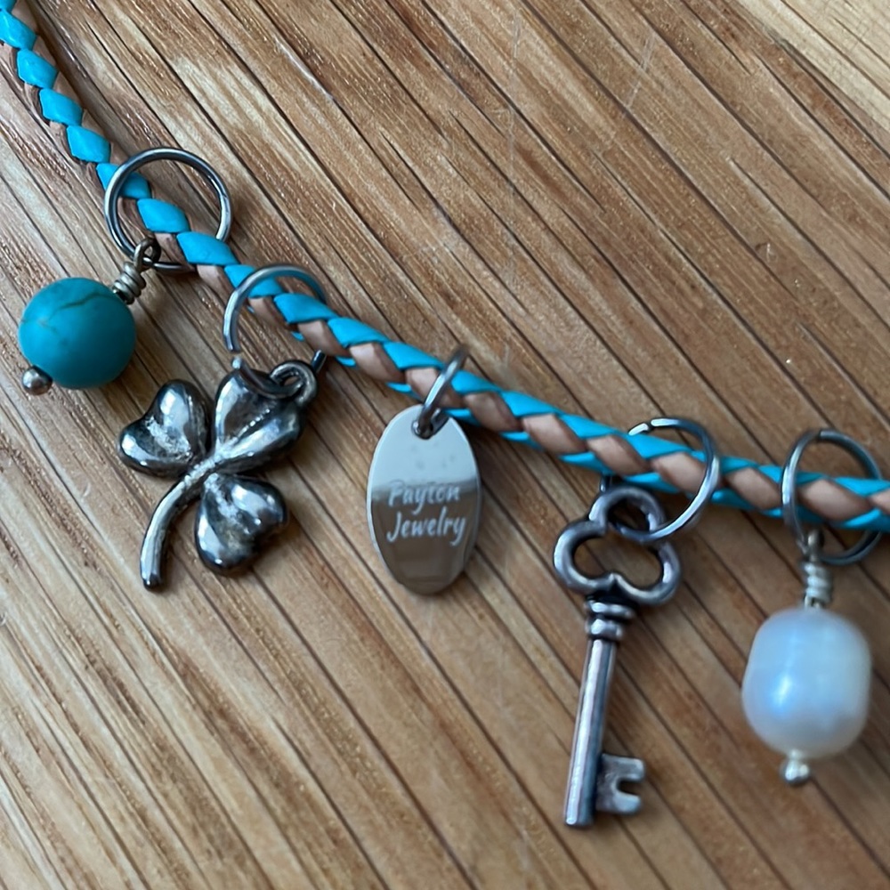 Payton Necklace or Bracelet with 7 Charms NEVER WORN - Picture 4 of 8